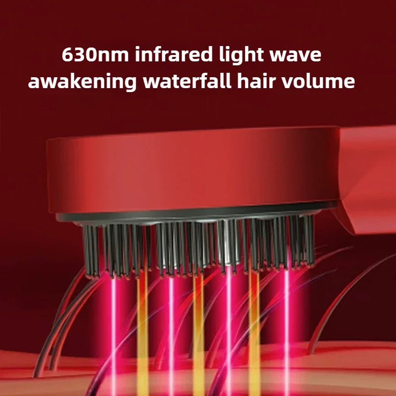 XYT-0806 Red Light Electric Massage Comb Kneading Living Hair Scalp Medicine Device Healthy Hair Guide Liquid Growth Instrument