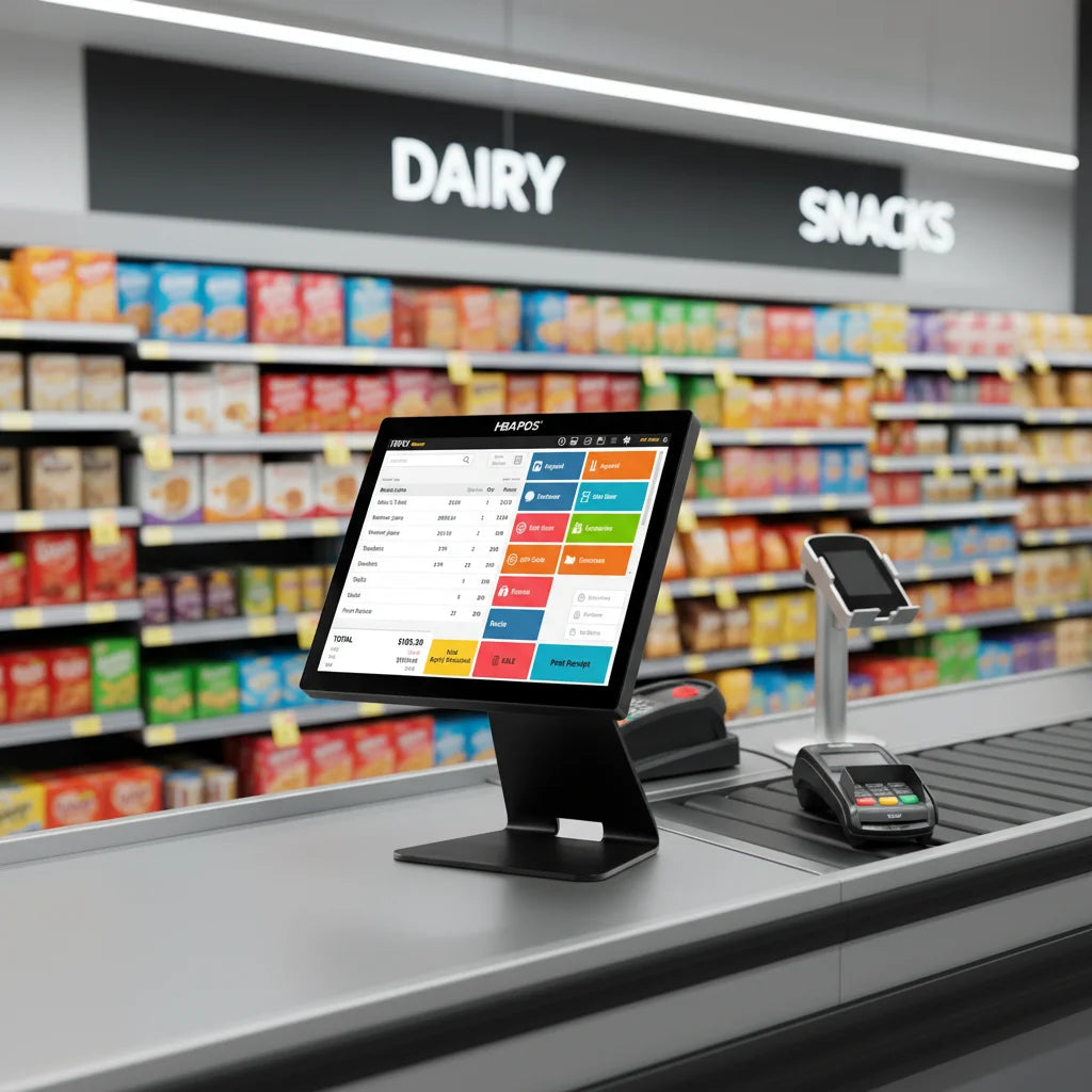 ATV&UTV15'' Main Display All in One Cash Register POS System Machine Billing System Terminal