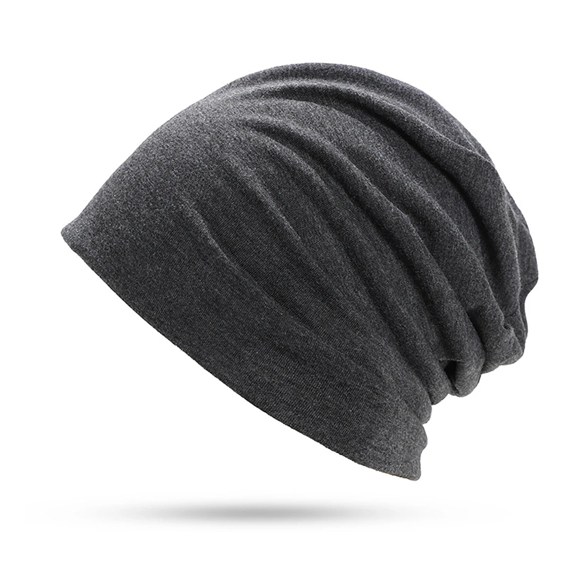 Solid Color Unisex Slouchy Beanie Soft Lightweight Winter Warm Cap for Men Women Hip-Hop Baseball Tennis Running Daily Wear
