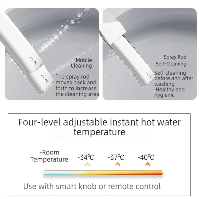 App Inteligente Cleaning Smart Flip Toilet Inodoros Japones WC Bidet Toilet Auto Sensor Toilette Japonaises Electric Toilet Lid
