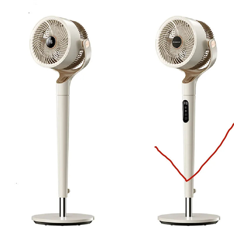 Air Circulation Fan Electric Fan Household Quiet Vertical Floor Fan Big Wind New Desktop turbo Fan Timing Remote Control