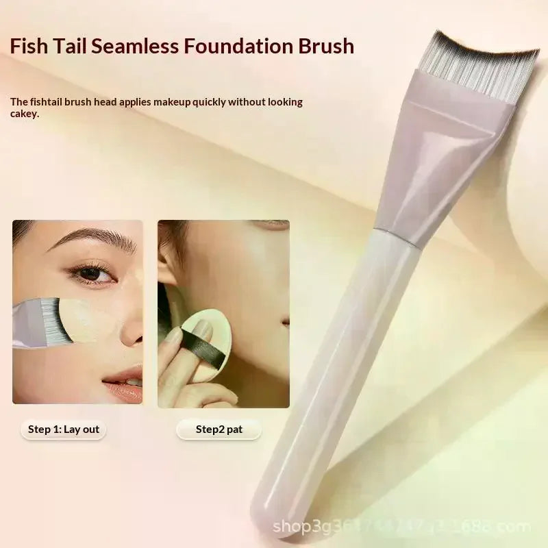 Foundation Brush +Makeup Palette + Black Powder Puff Set Foundation Cream Mixing Tool Nail Art Makeup Cosmetic Makeup Tool Kits