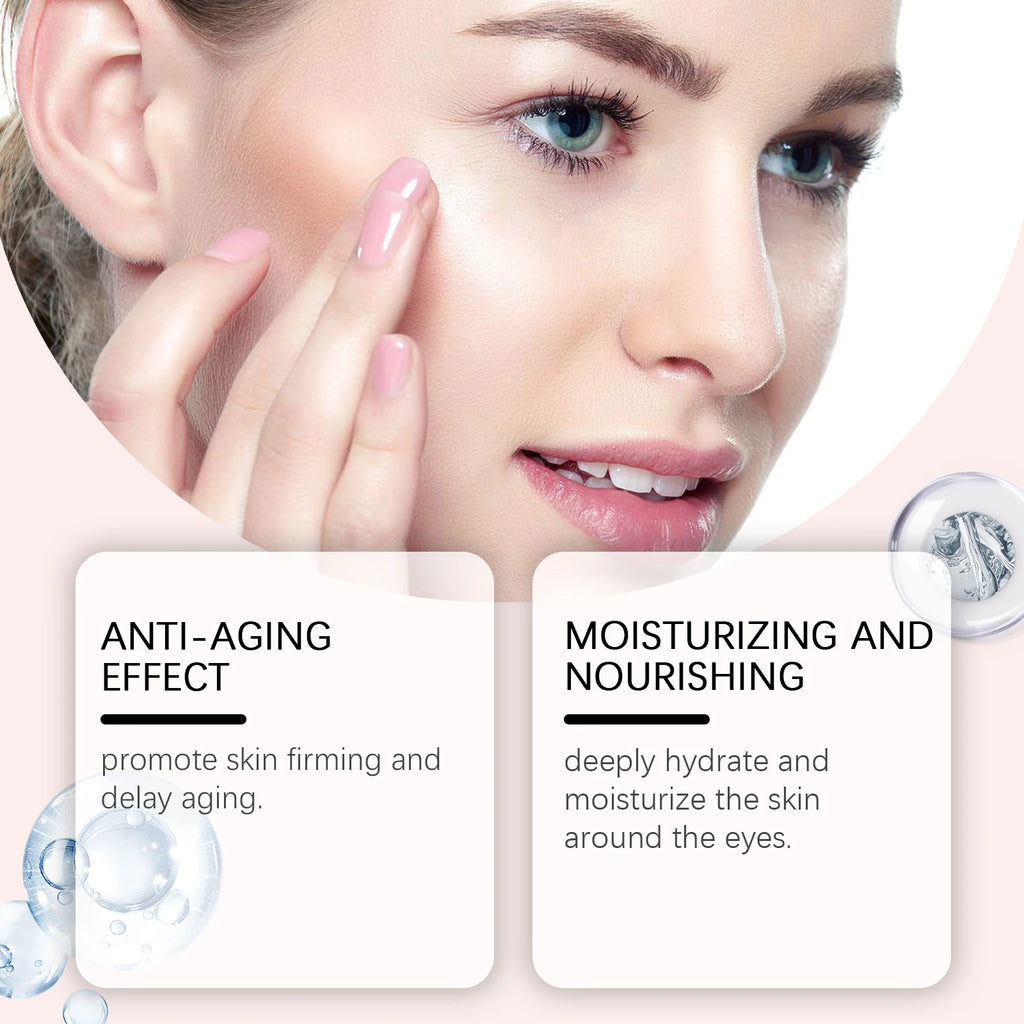 Bee Venom Firming Eye Cream Smoothing Fine Lines Hydrating Fade Under-Eye Dark Spots, Reduce Puffiness Eye Care Moisturizer