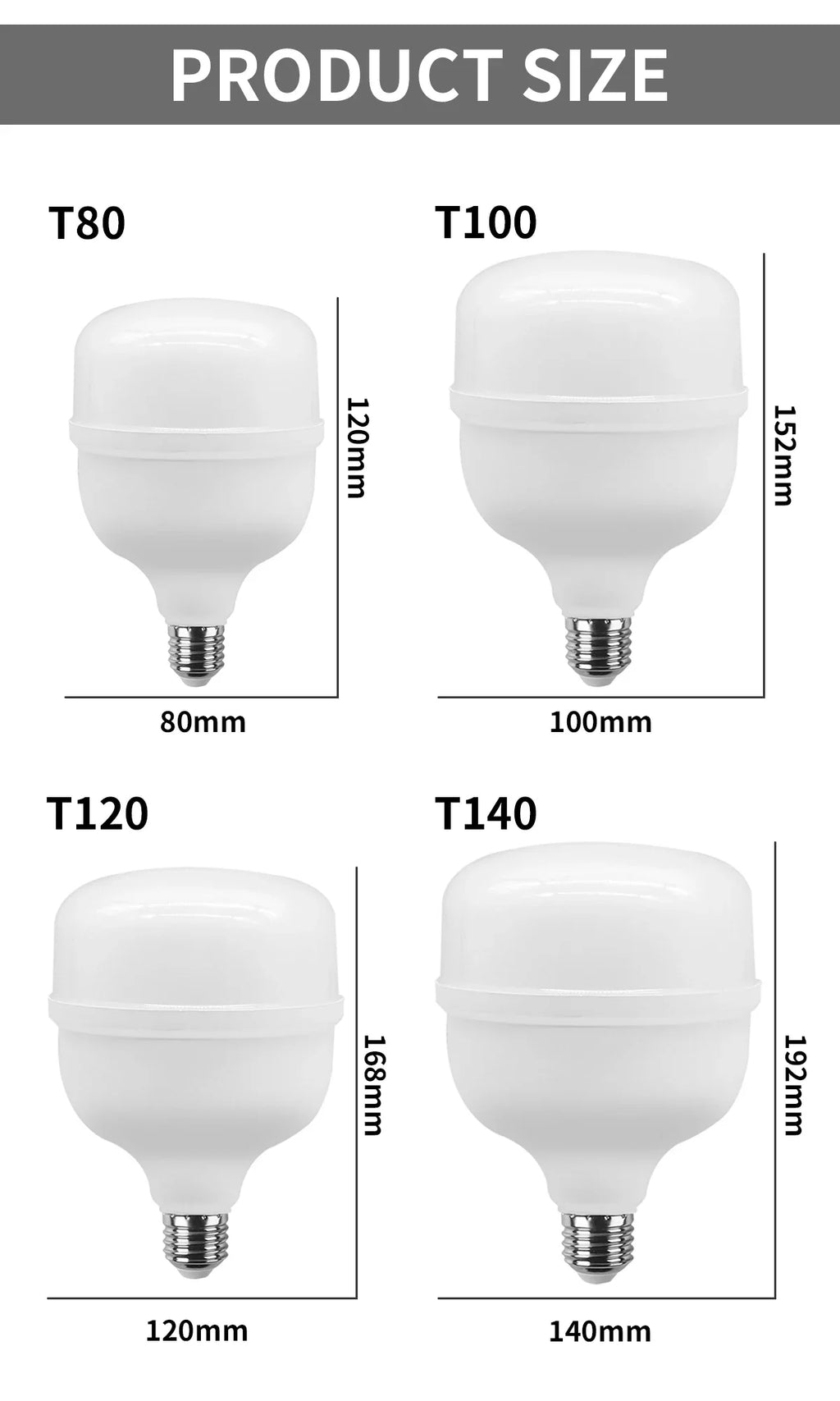 1-5pcs 50W 10W 5000lm Super Bright LED Bulb AC 110V 220V E27 LED Lamp Lampada LED Light Illa Lighting Lamp for Home Livingroom