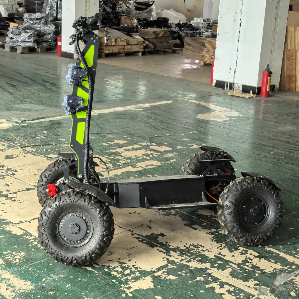 2025 NEW E Scooter 60V 52 Ah High Power Wattage Off-road Scooter 4WD Adults Toy Electric Quad Bike 4x4 Electric Quad Bike