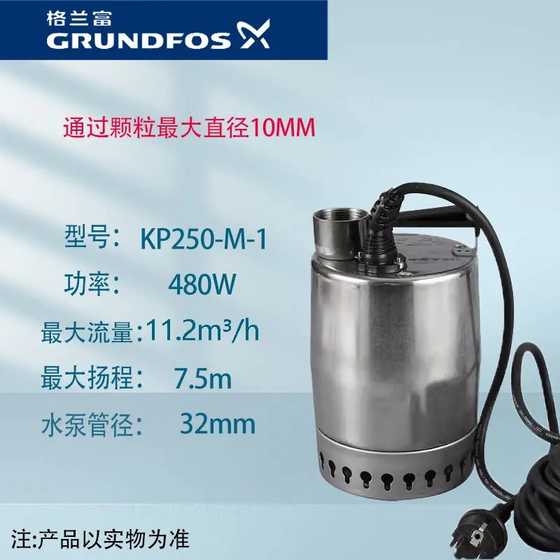 Imported Submersible Sewage Pump Unilift KP150/250/350 Stainless Steel Silent Pump