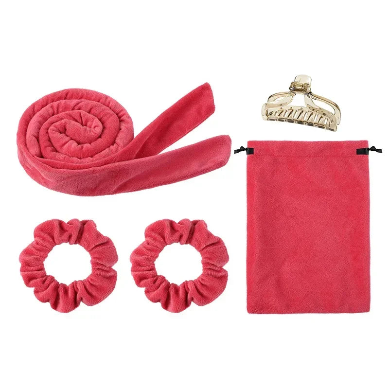 NEW Heatless Curling Rod Headband No Heat Hair Curlers Silk Curls Lazy Hair Rollers Soft Sleeping Headband Hair Styling Tools