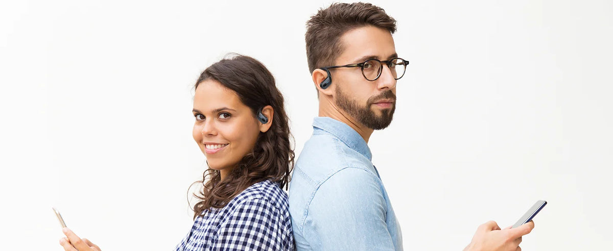 Bluetooth 6.0 Headphones HD65 Wireless Earbuds 75hrs Sport Bluetooth Earphone with Noise Cancelling Mic IPX7 Waterproof Headsets