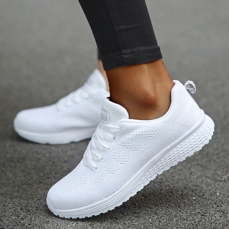 Fashion Sneakers Shoes Woman Lace Up Women's Sneakers Offers Outdoor Women's Sports Shoes High Quality Shoes For Woman Footwear