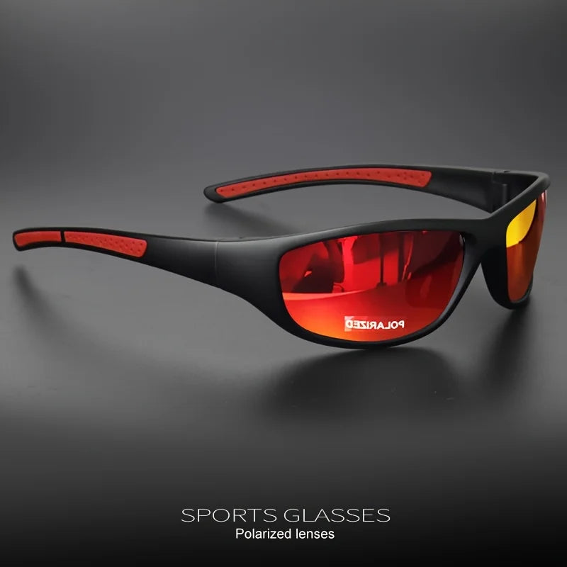 1/3PCS Polarized Sports Sunglasses Set High-Quality Photochromic Wraparound Lenses for Cycling Fishing Driving Night Vision, UV