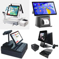 Best Selling 15 Inch Restaurant POS System Terminal for iPad Android Windows with Thermal Printer Barcode Scanner Cash Drawer