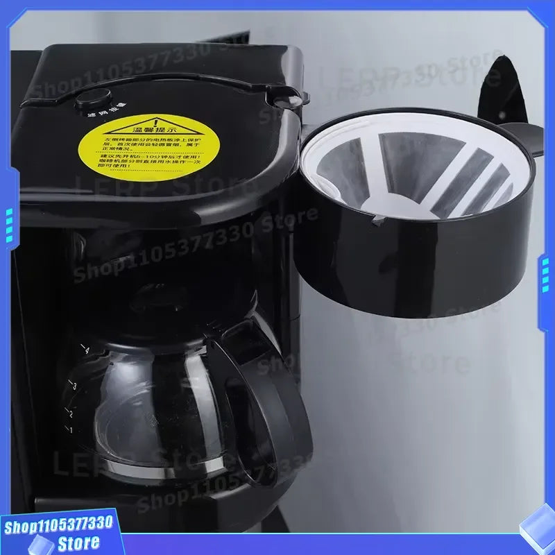 3 in 1 Breakfast Station with Coffee Maker Toaster Oven and Hot Plate Multifunctional Kitchen Appliance for Home Use Compact