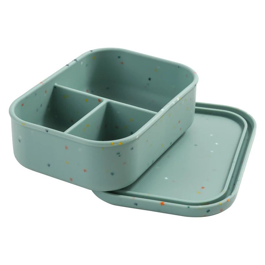 1PCS Microwave Lunch Box Silicone Bowl Dinnerware Food Storage Container Children School Office Portable Baby Feeding Bento Box