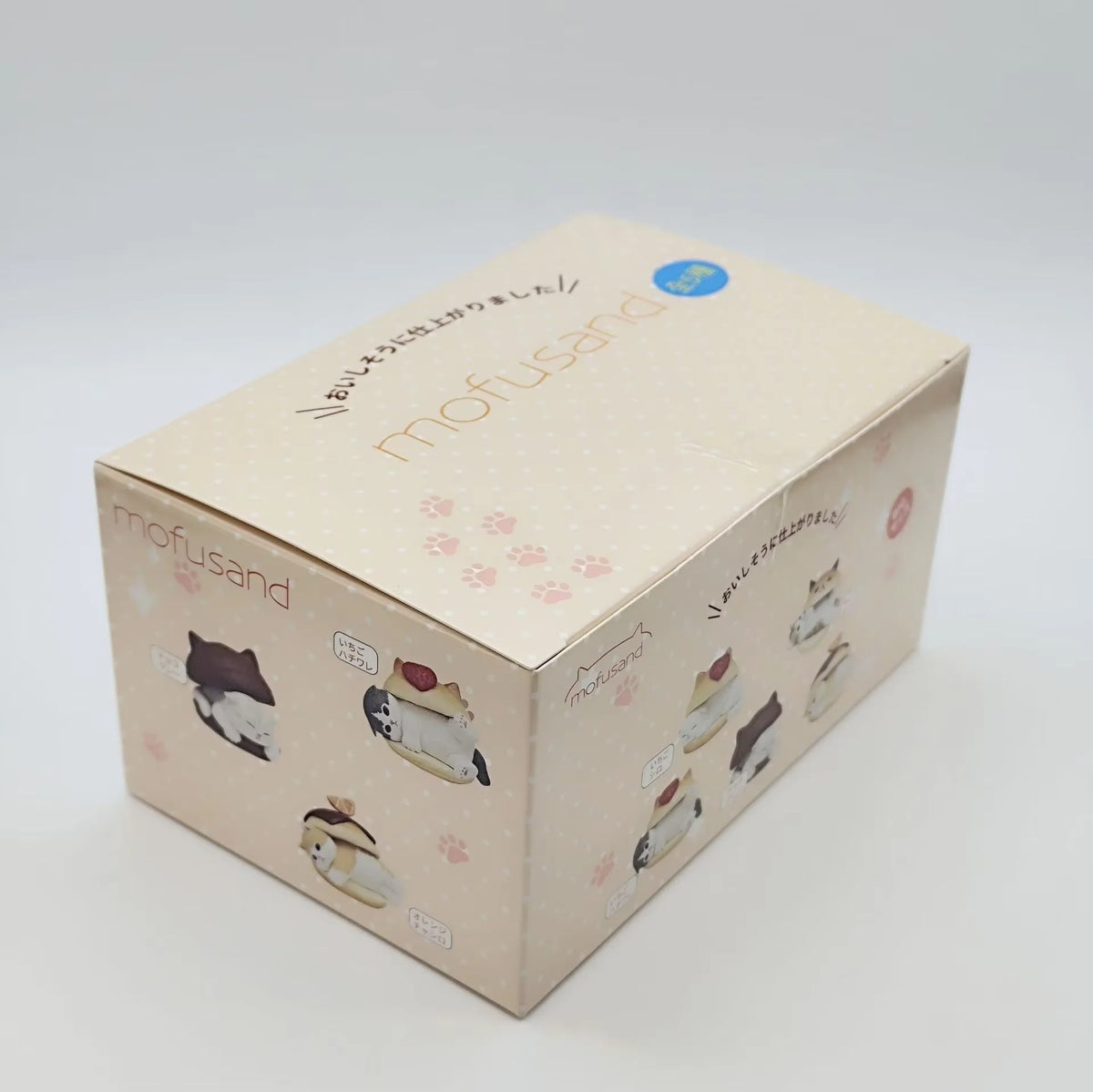 Mofusand Burger Cat Series Blind Box Cute Heal Animal Diy Desktop Ornament Model Toys Mystery Box Surprise Peripheral Fun Gifts