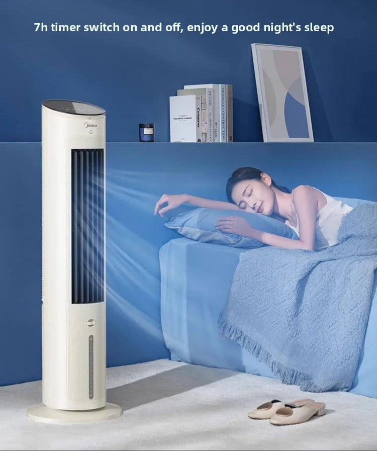 220V Midea Cooling Fan Portable Air Conditioner New Water Cooling System for Home Bedroom Office LYH