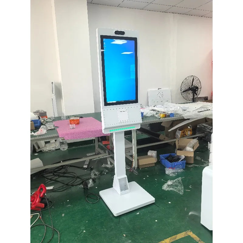21.5/23.6/27/32 Inch Touch Screen Ordering Kiosk Windows Android Interactive Outdoor Self Ordering Payment Machine