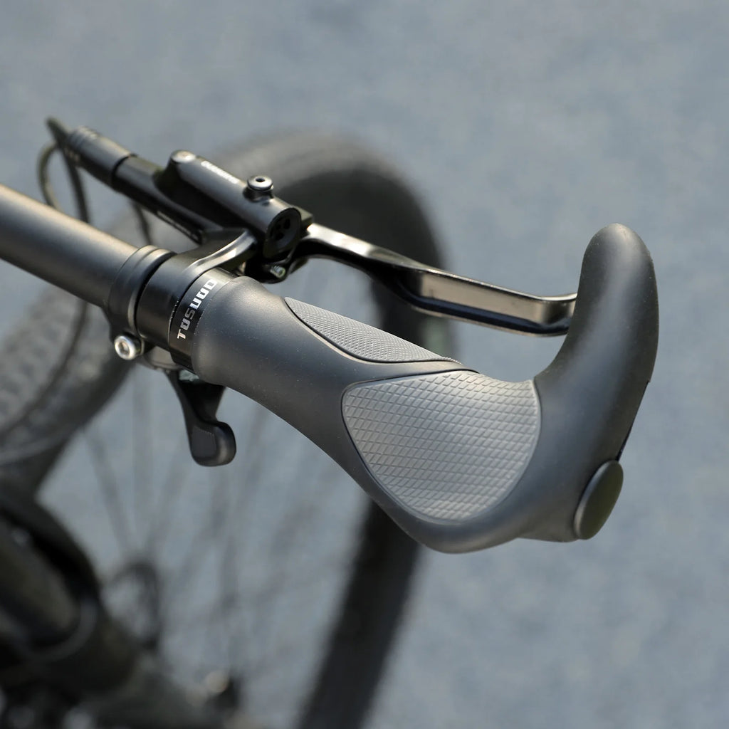 TOSUOD Bicycle Handlebar Grips Ergonomic Design Bionic Gecko Palm Texture Non-Slip Shock-Absorbing Bike Handlebar Grips Cycling Accessories