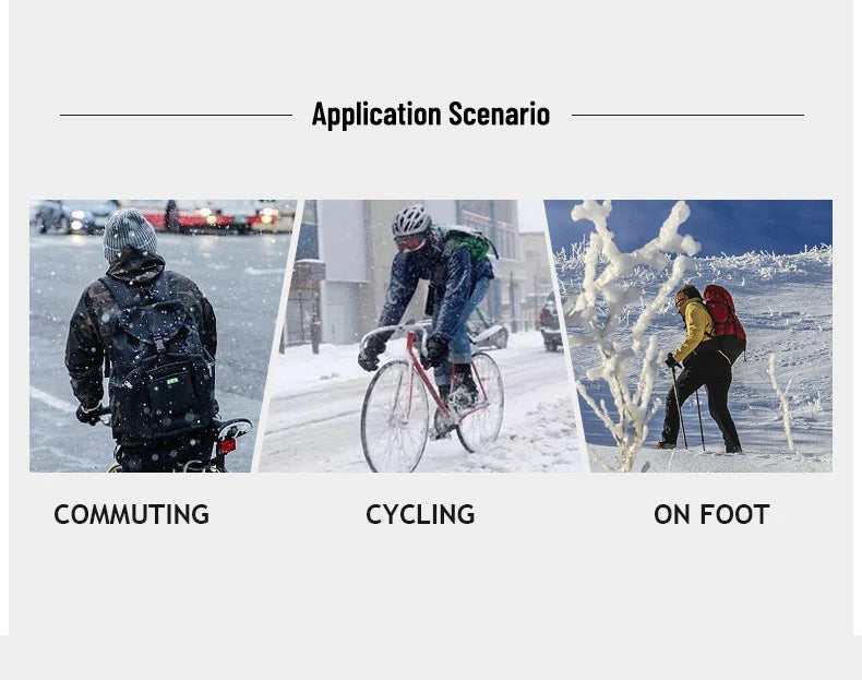 Winter Men's Women's Warm Gloves Windproof Touchscreen Gloves Outdoor Sports Cycling Fishing Skiing Running Gloves
