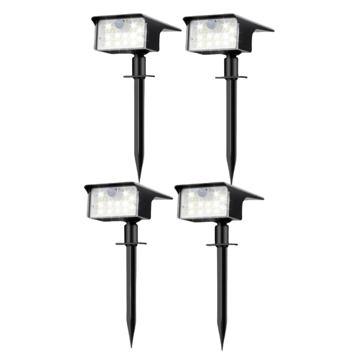 Solar Spot Lights Outdoor Motion Sensor, [62 LED]3 Modes Solar Landscape Spotlights Outdoor Waterproof,  for Yard Garden Patio