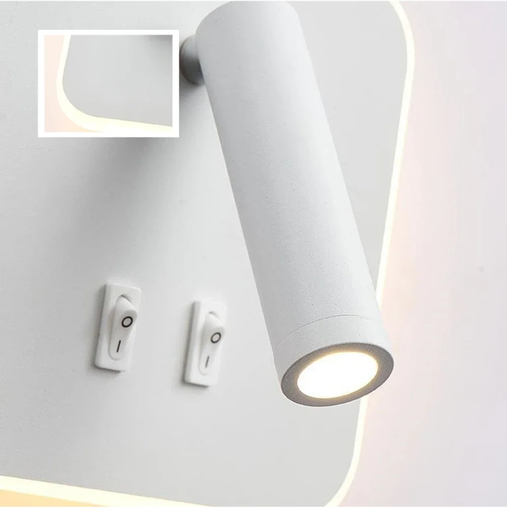 Rotatable Wall Lamp 3W 6W 9W 10W Modern LED Wall Light Home Decoration Angle Adjustable Bedroom Bedside Sconce Lamp for Home