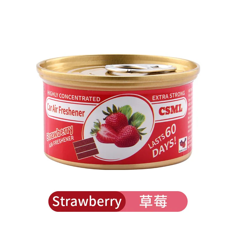 Best-selling Wooden Block Canned Car Aromatherapy Fragrance Paste Deodorizing Air Freshener High-end Solid Perfume
