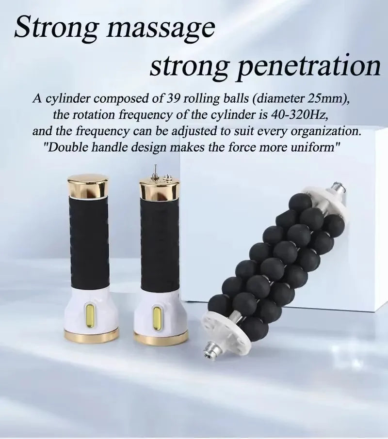 High Frequency Rolling Massage 40W Electric Roller For Muscle Body Relaxing Fitness Anti-Cellulite Slimming Machine For Women