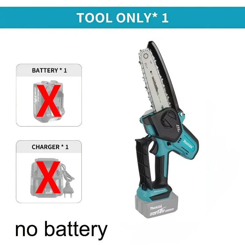 Makita  Chain Saw Electric Saw Handheld Portable Wood Logging Chainsaw Garden Pruning Wood Power Tool