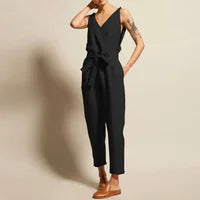 High Waist Drawstring Straight Women Pants 2024 Spring Fashion Loose Trousers Vintage Printed Casual Ladies Wide-Leg Long Pant