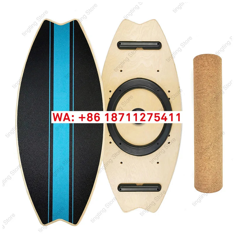 Magnetic multifunctional balance board fitness balance board skiing training aid