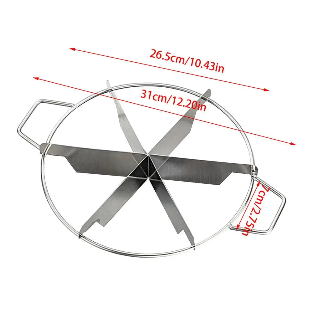 Cheese Cake Cutter Cake Cutting Tool Stainless Steel Pie Cutter Non-Stick Kitchen Gadgets Pastry Cheese Pizza Cutting Press Tool