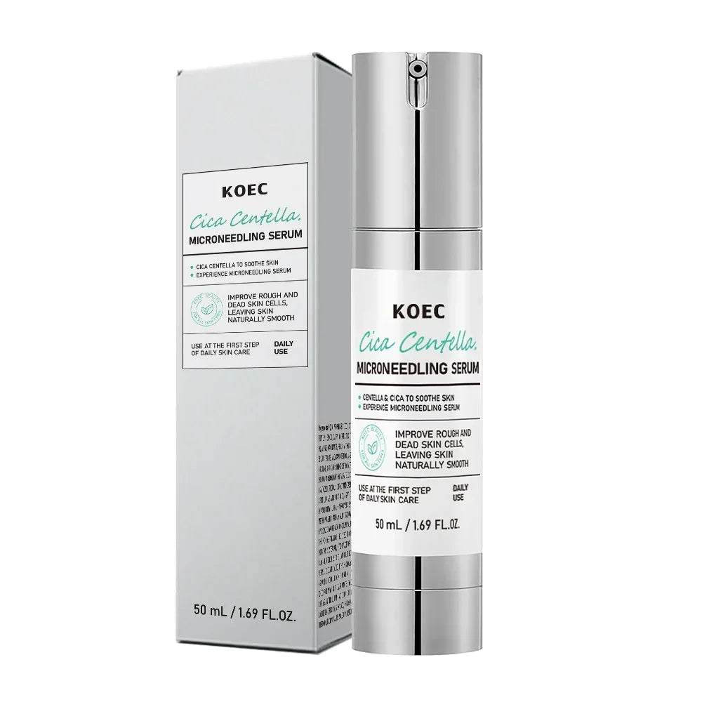 Centella Asiatica Microneedle Serum Deep Hydration Soothing Dragon Blood Serum Firm Brighten Repairing Facial Essence
