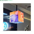 Custom Weatherproof Outdoor LED Display3D Display Cube Box