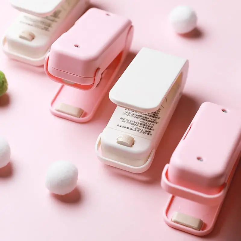 Portable Snack Sealer for Battery Powered Food Preservation Anti Oxidation