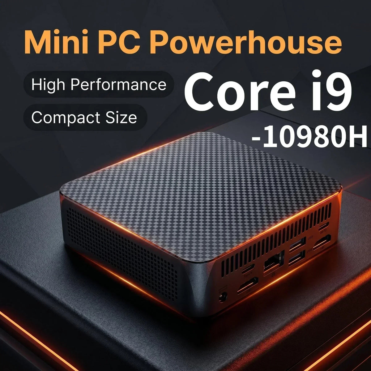 Intel Core i9-10980HK 16GB RAM 1TB/2TB SSD WiFi6 Mini PC Portable 2026 New for Gaming, Office and Desktop Computing