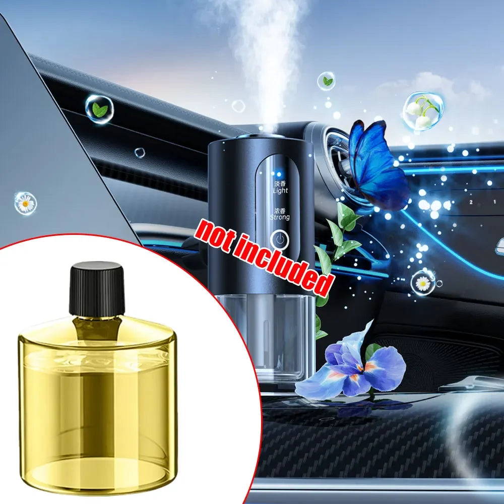 1x 50ml Car Air Fragrance Oil Car Perfume Refill Liquid Ambient Freshener Car Long Lasting Air Freshener Aromatherapy Oil