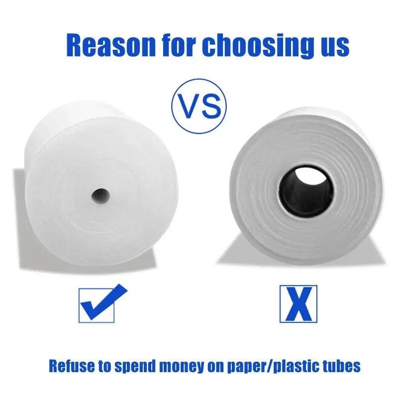 80mm Thermal Receipt Paper 3/6/10Rolls White Paper For 80mm Mini Portable Thermal Receipt Bill Printer For Business Printing