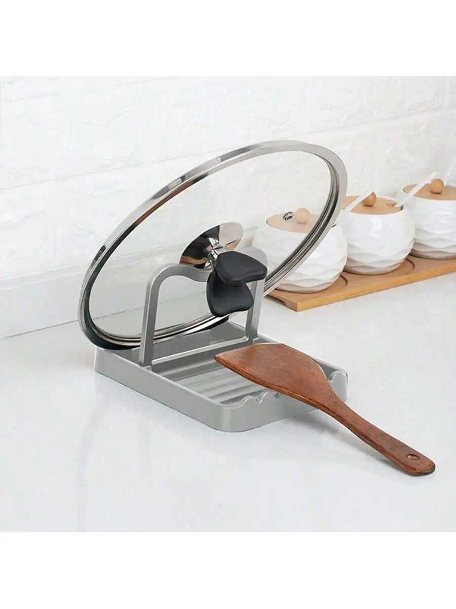 1PC  Organizer Multifunctional Cooking Utensil Holder Keep， Counter Clean Anti Spill Rack Kitchen Tools Accessories