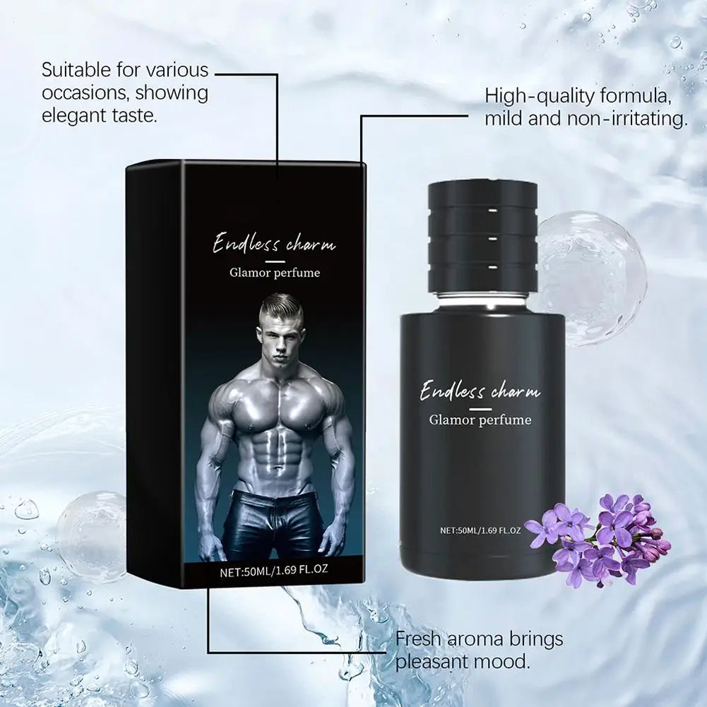 Enhance Attractiveness Men's Body Fragrances Spray Men's Long Lasting Charm Body Fragrance Long Lasting Men's Dating Fragrance