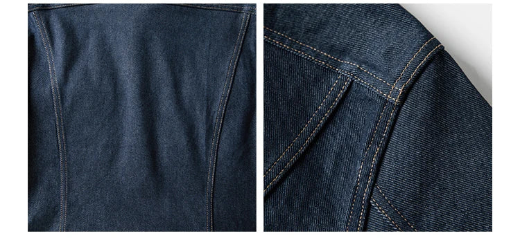NON STOCK FLYERS Primary Color Left Oblique Anti-shrink Denim 101J Short Denim Jacket Retro Knight Jacket