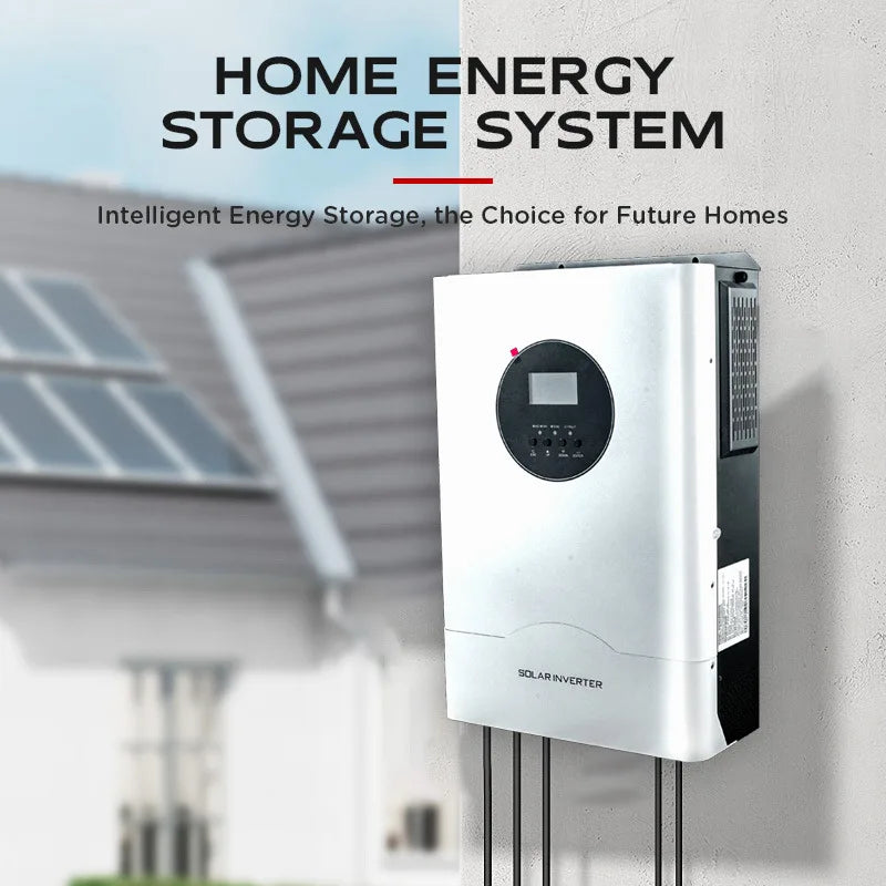 3KW 5KW 6KW 11KW Hybrid Solar Inverter Pure Sine Wave 220V 240V MPPT Solar Panel Inverter for Battery Home Off / Grid Tie System