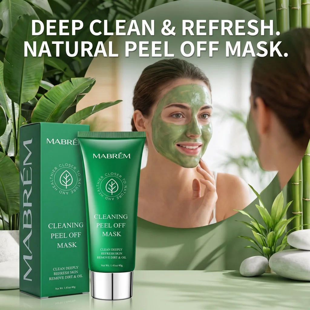 Peel Off Facial Mask Deep Skin Cleansing Clear Blackheads Balance Sebum Minimize Pores Repair Rough Uneven Facial Complexion