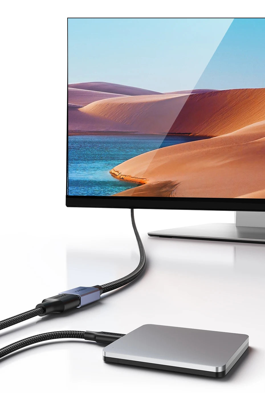 Ugreen USB 3.0 Cable USB Extension Cable Male to Female Data Cable USB3.0 Extender Cord for PC TV USB Extension Cable