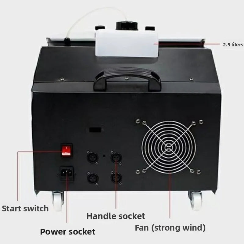 Smoke machine 3000w floor hood dual-purpose machine, stage performance equipment spray machine