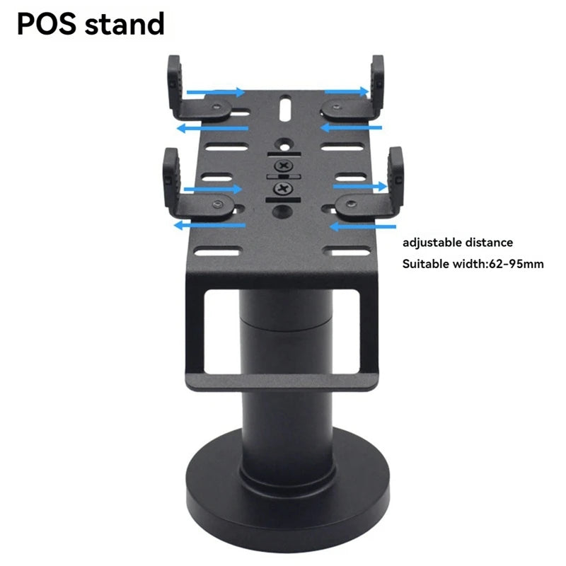 Universal Pos Machine Desktop Stand Rotatable POS Cashiers Holder Rack Display Bracket For Supermarket Restaurant