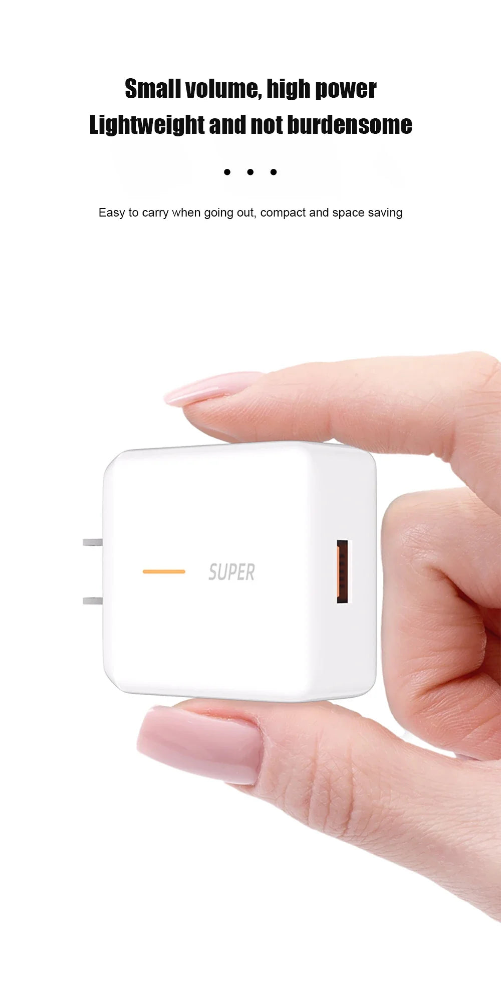PD 65W Super VOOC2.0 USB Fast Charger For OPPO Reno 11 10 12 Pro Find X8 X7 X6 Ace3 EU US Quick Charge Adapter Phone Accessories