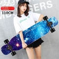 Beginner skateboard, longboard, women’s and men’s adult and student cruiser board, dance board, four‑wheel skateboard for teens