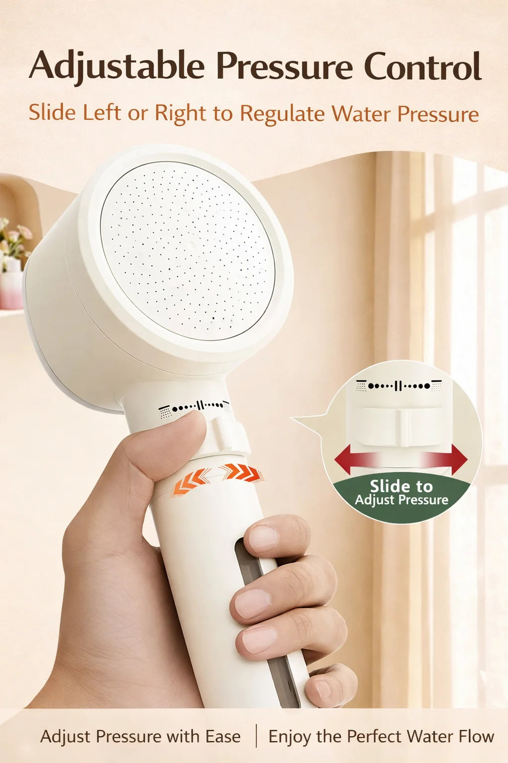 High Pressure Filter Shower Head Double Sided Handheld Macaron Sprayer Chlorine Removal for Bathroom