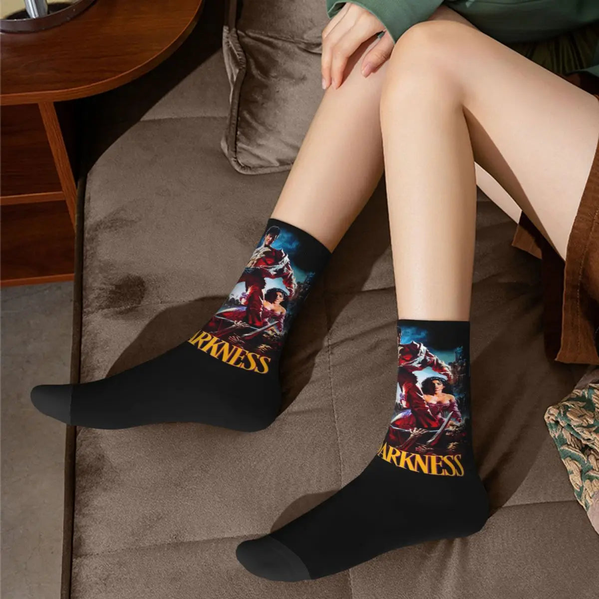 Fashion Male Men Socks Casual Army Of Darkness Ash Vs The Evil Dead Sock Polyester Women's Socks Spring Summer Autumn Winter