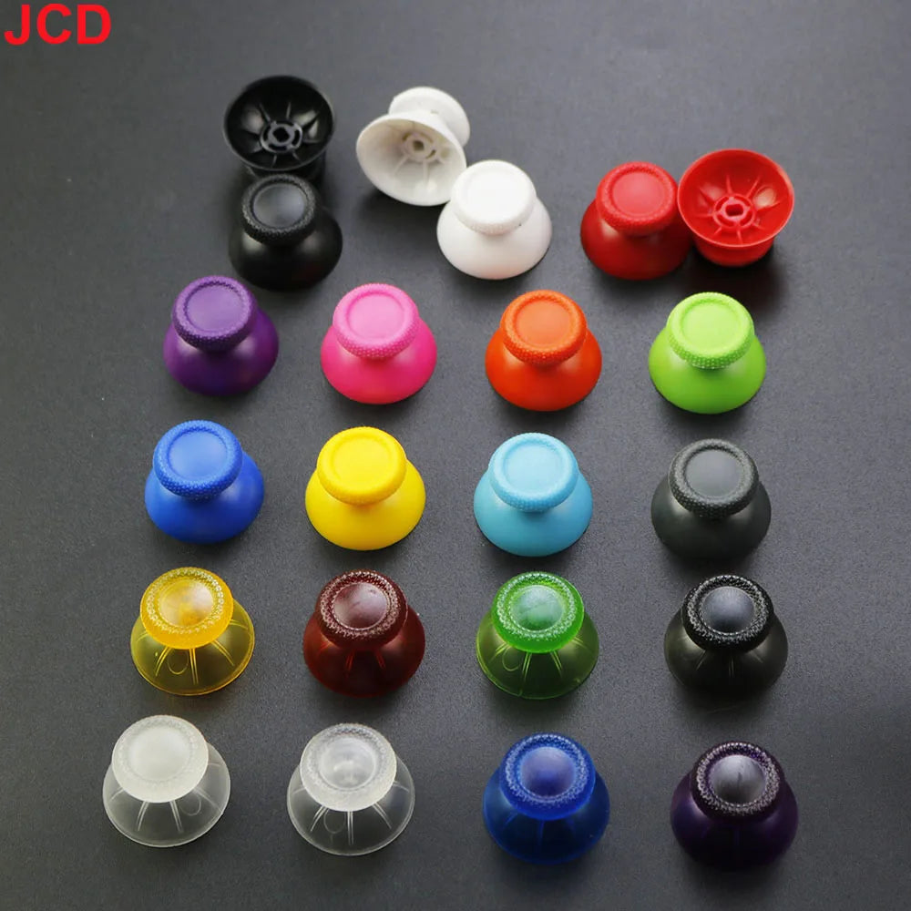 JCD 2pcs 3D Analog Joystick Stick For PS5 Controller Analogue Thumbsticks Caps Mushroom Game Head Rocker Replacement