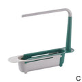 Kitchen Sink Drain Rack Telescopic Sink Shelf Sinks Organizer Soap Sponge Holder Storage Basket Kitchen Gadgets Accessories Tool